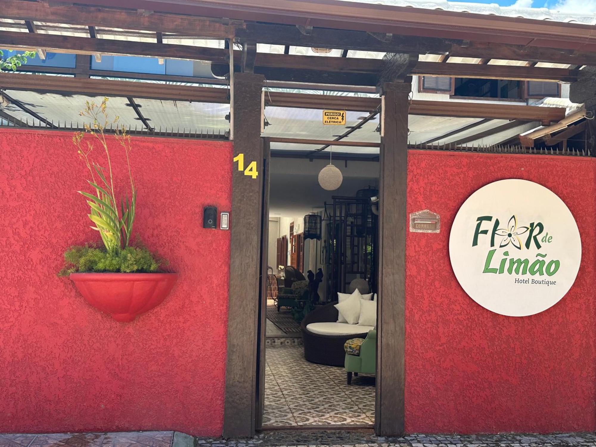 Flor De Limao Hotel Boutique Coroa Vermelha Eksteriør bilde
